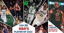 Top 20 NBAs player of 2023 and Why LeBron slips out of top 10